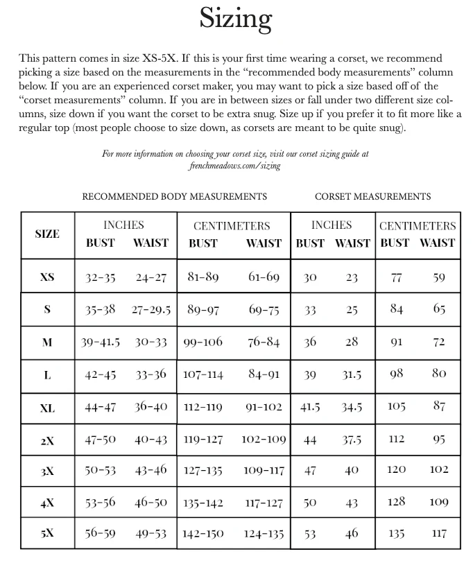 18th Century Stays Corset Sewing Pattern - Image 3