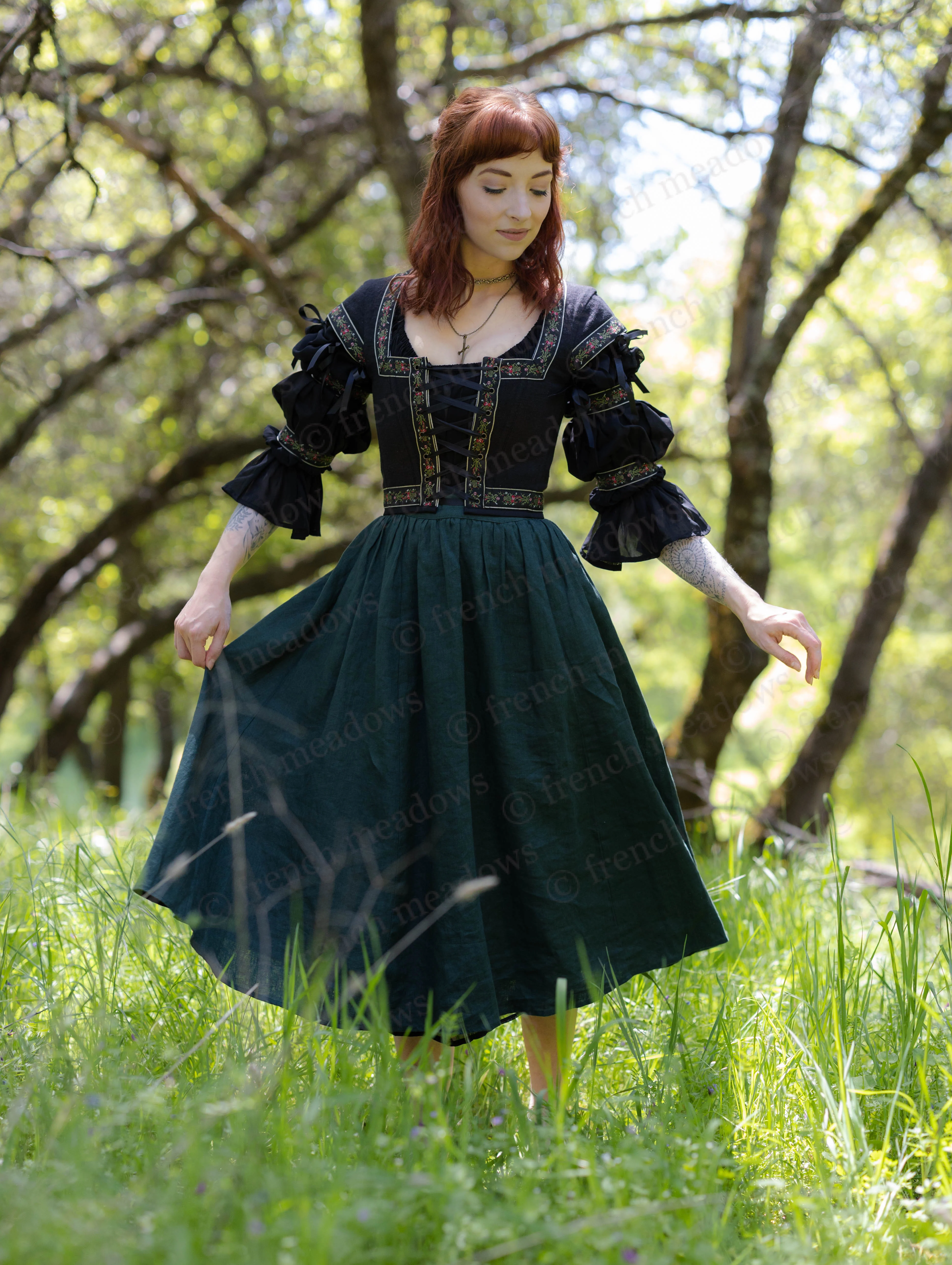 Evergreen Midi Skirt - Image 3