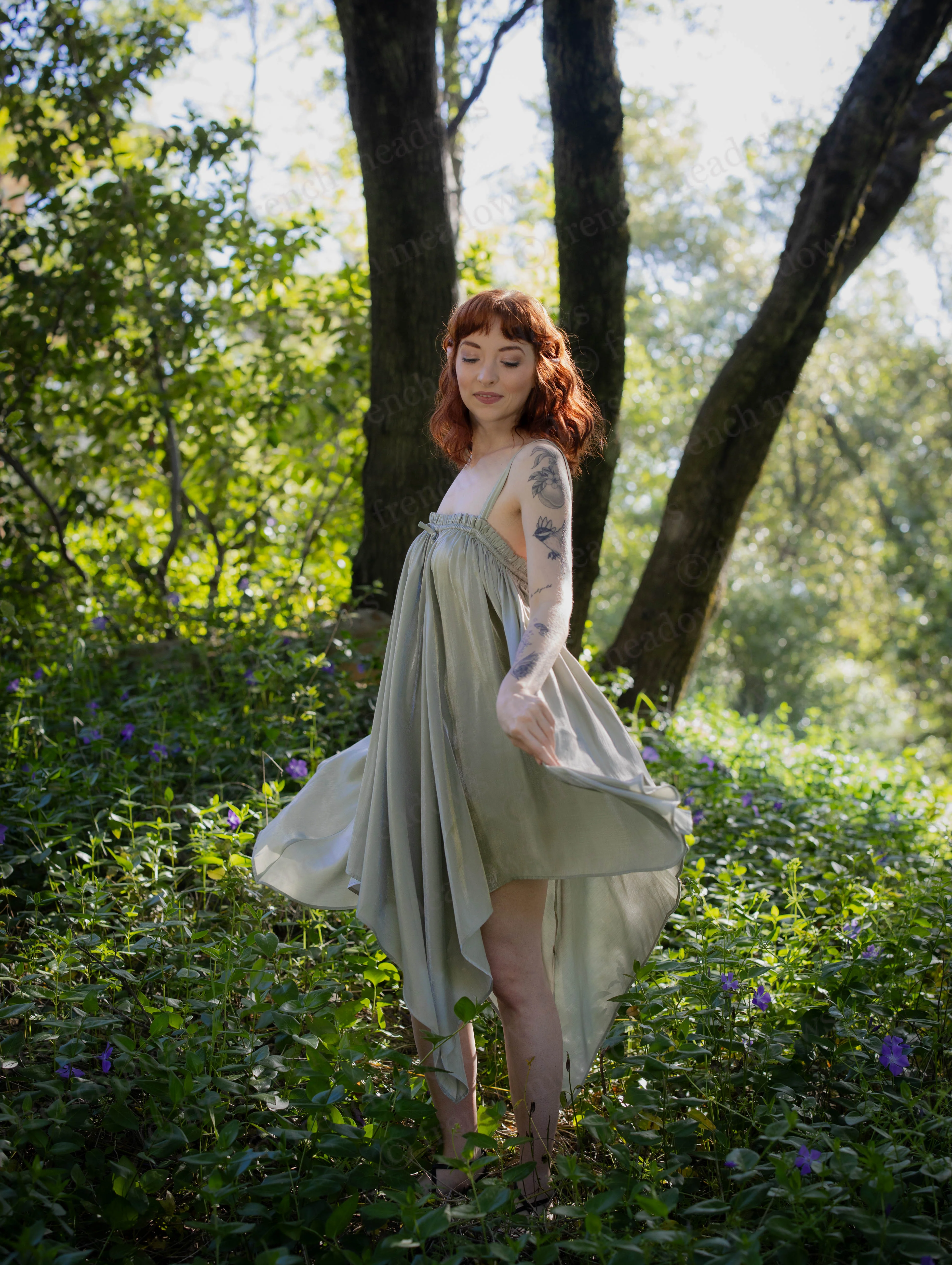 Flutter Dress PDF Sewing Pattern - Image 3