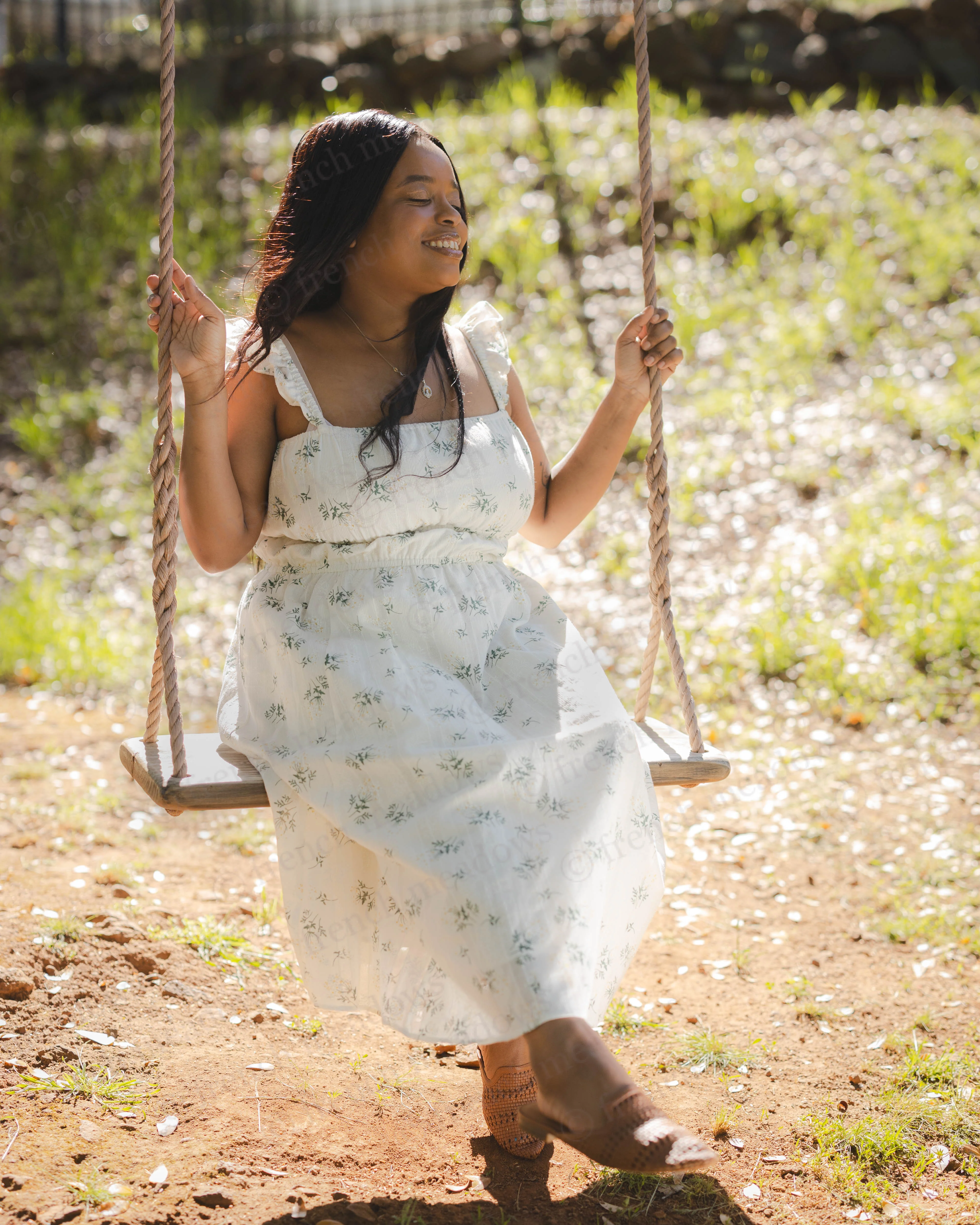 Floral Milkmaid Dress - Image 9