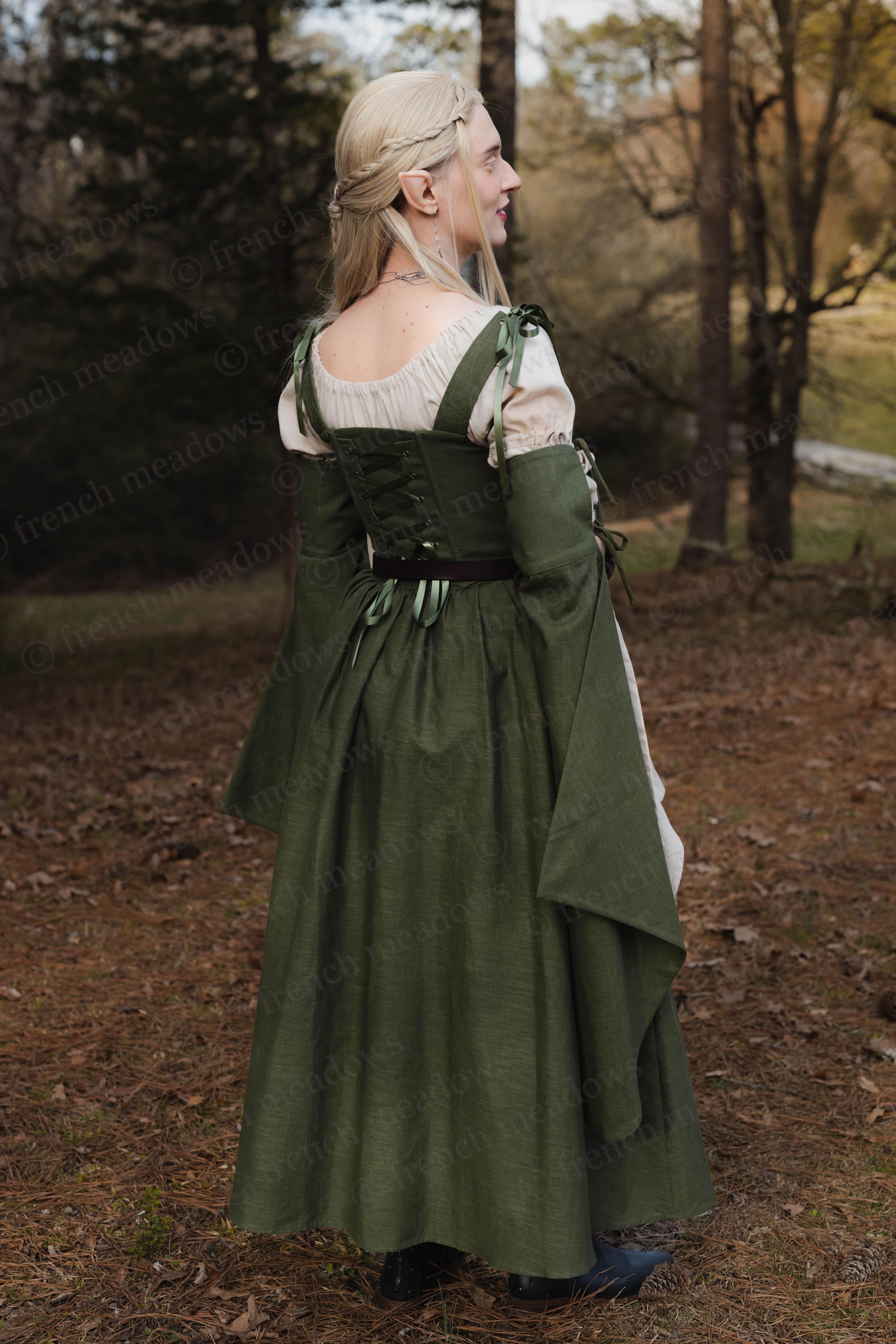 Ivy Green Corset Dress - Image 11