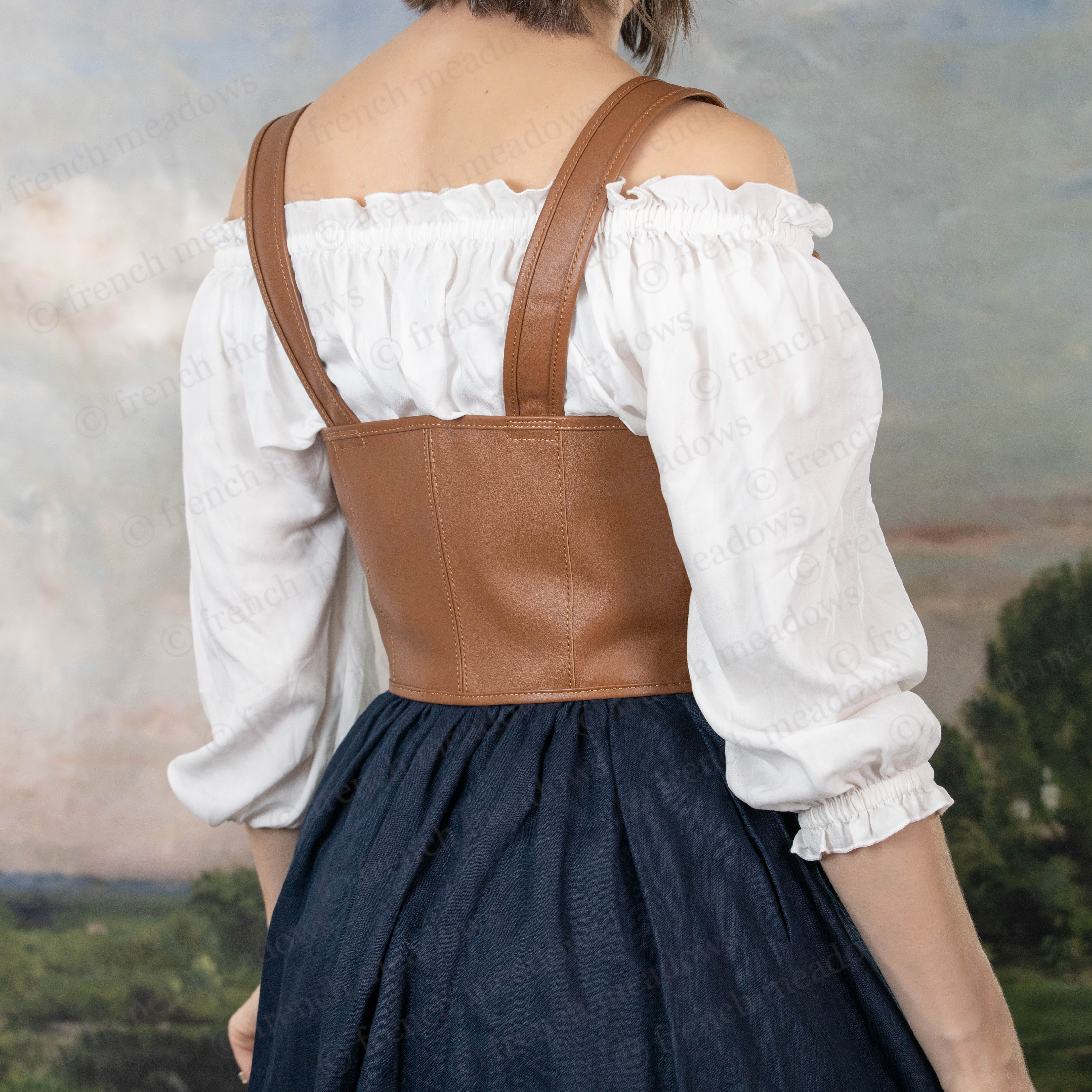 Leather Underbust Corset Belt - Image 14