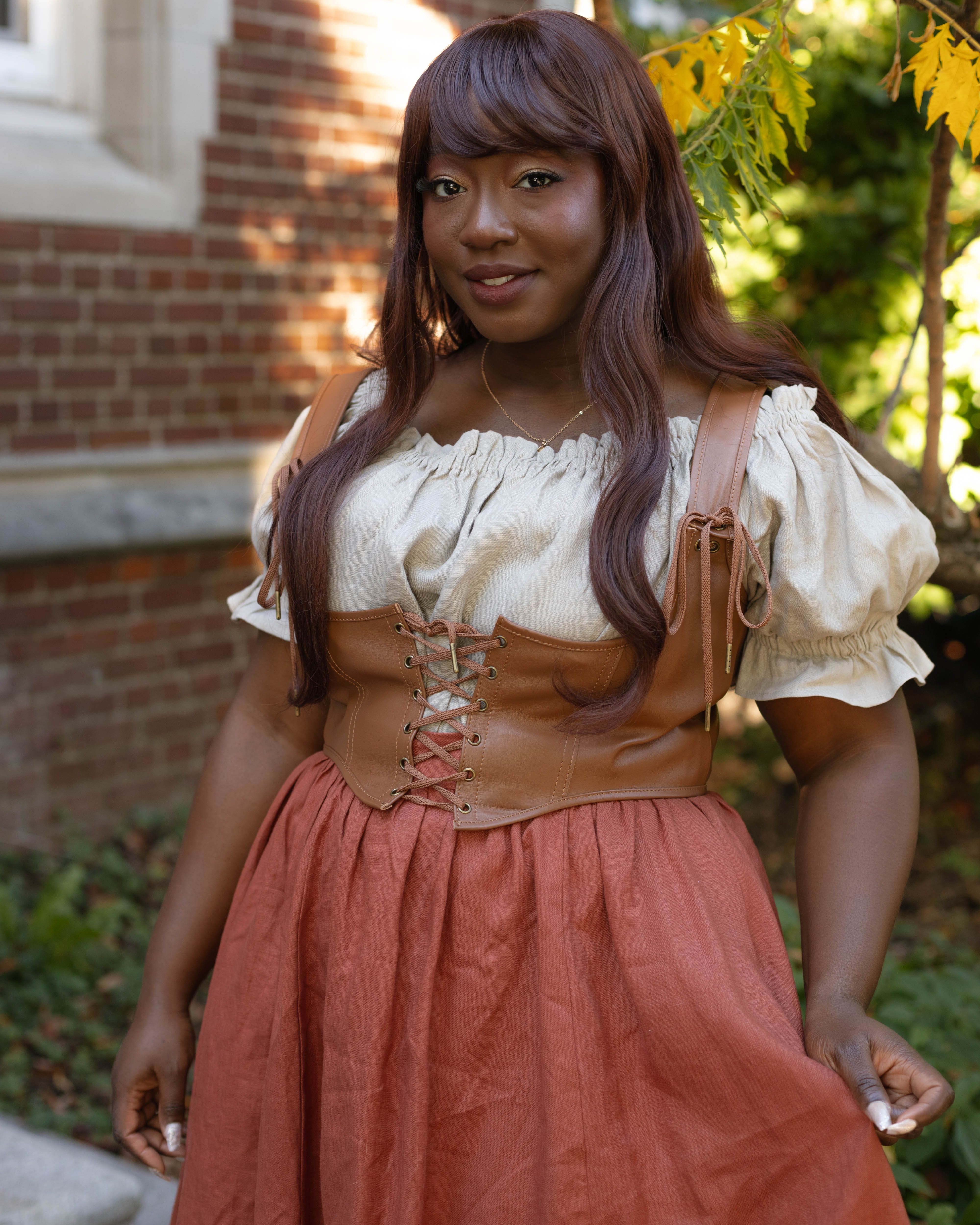 Leather Underbust Corset Belt - Image 4