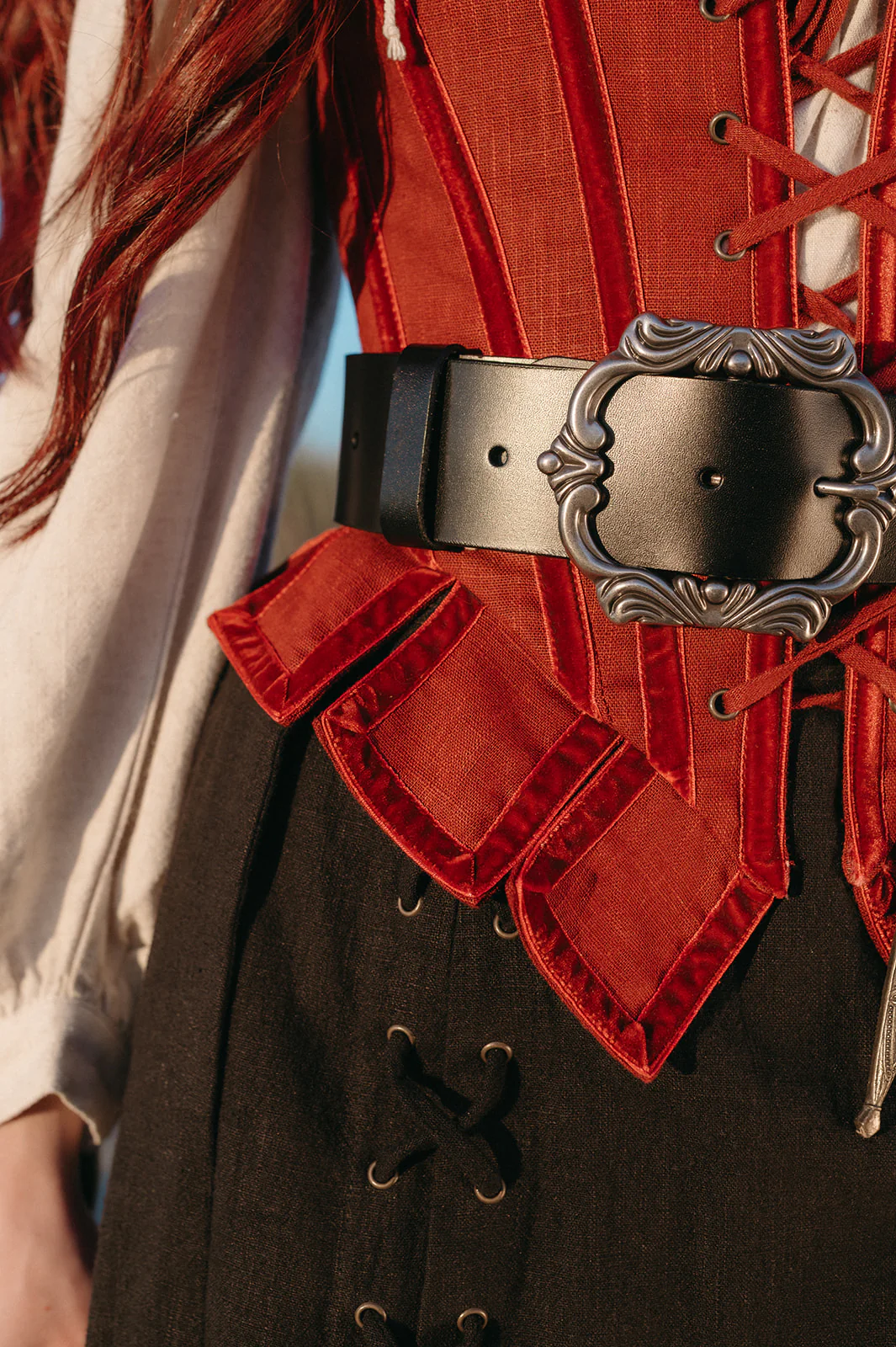 Red Pirate Doublet - Image 8