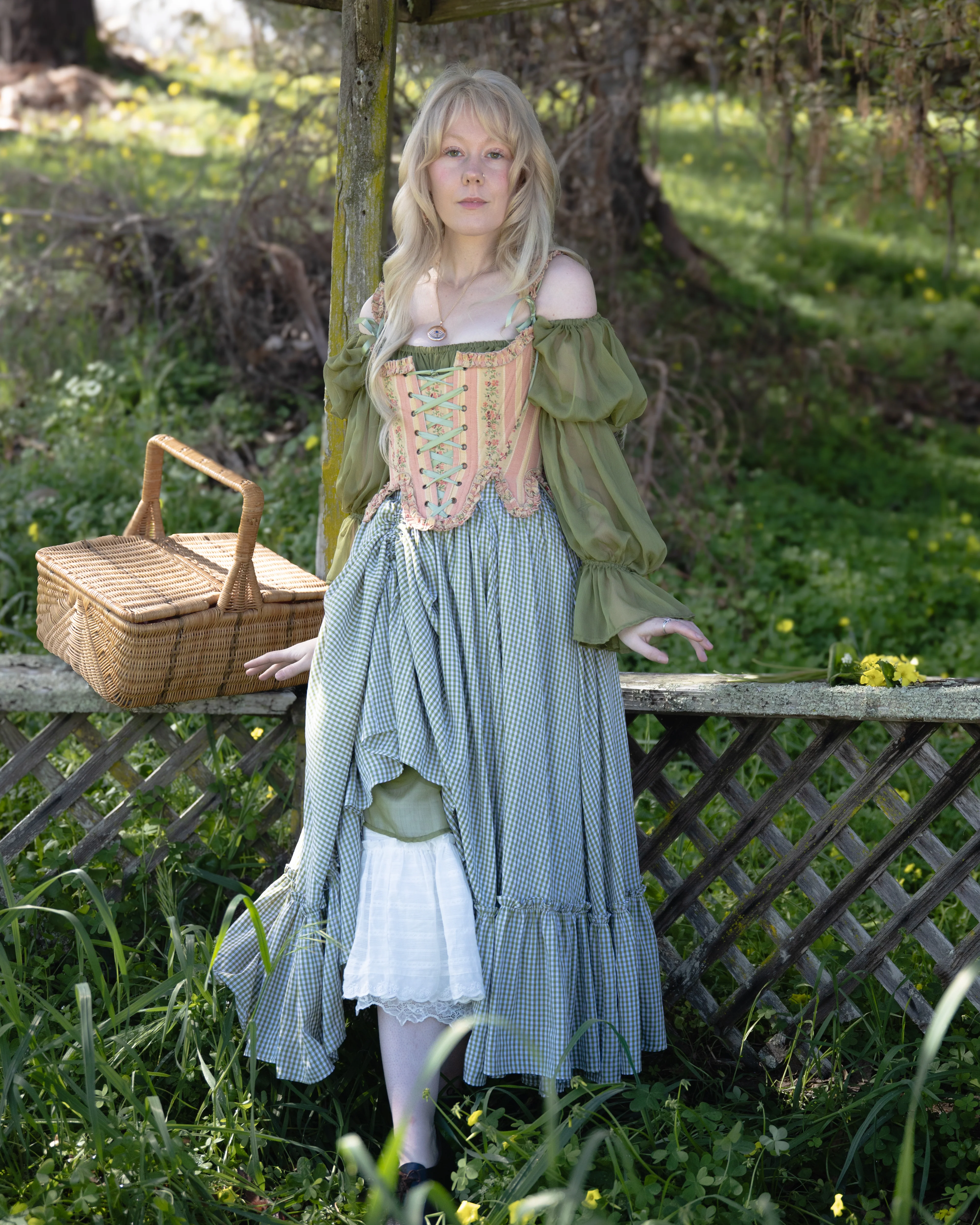 Sage Chiffon Chemise - Image 13