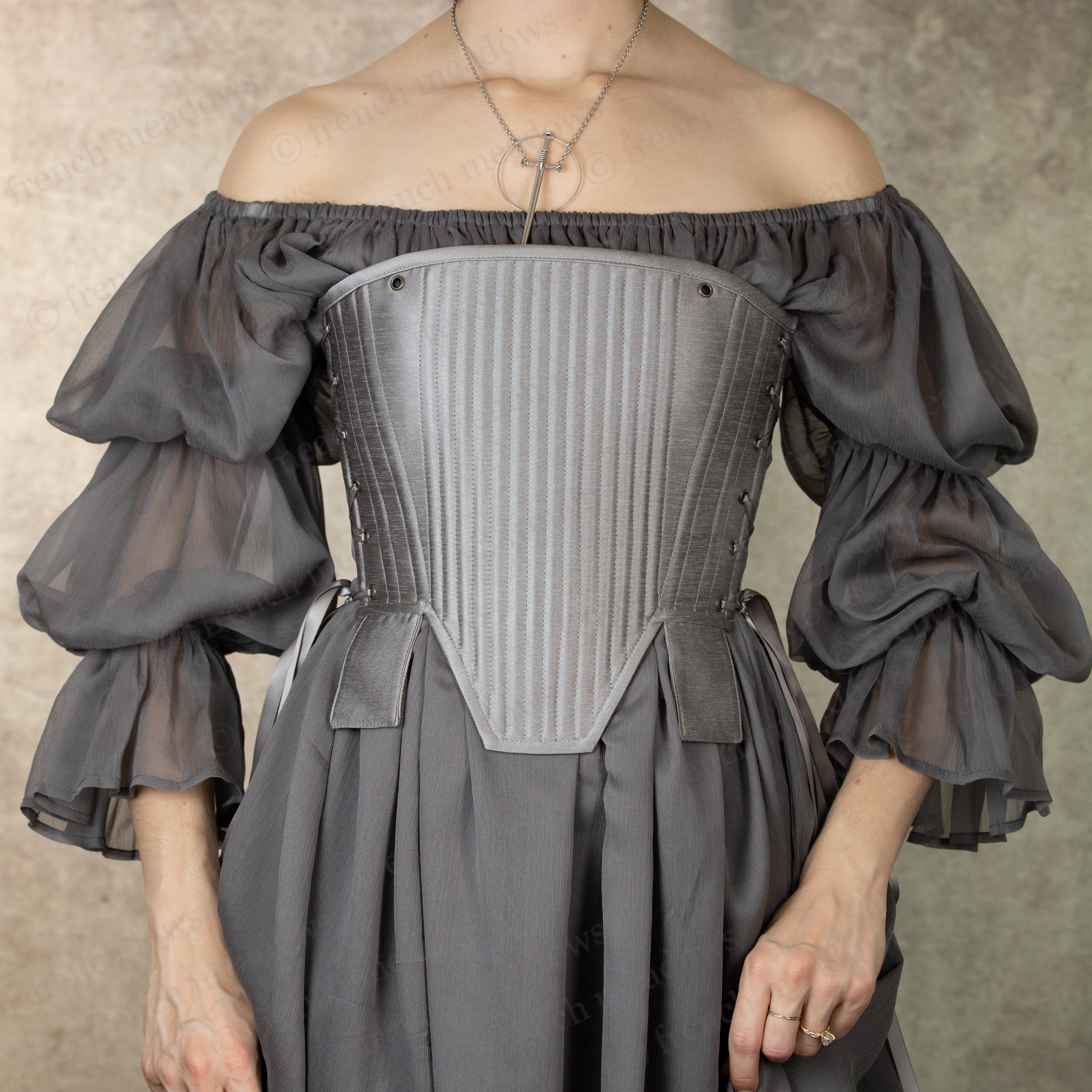 Silver Tabbed Tudor Stays - Image 14