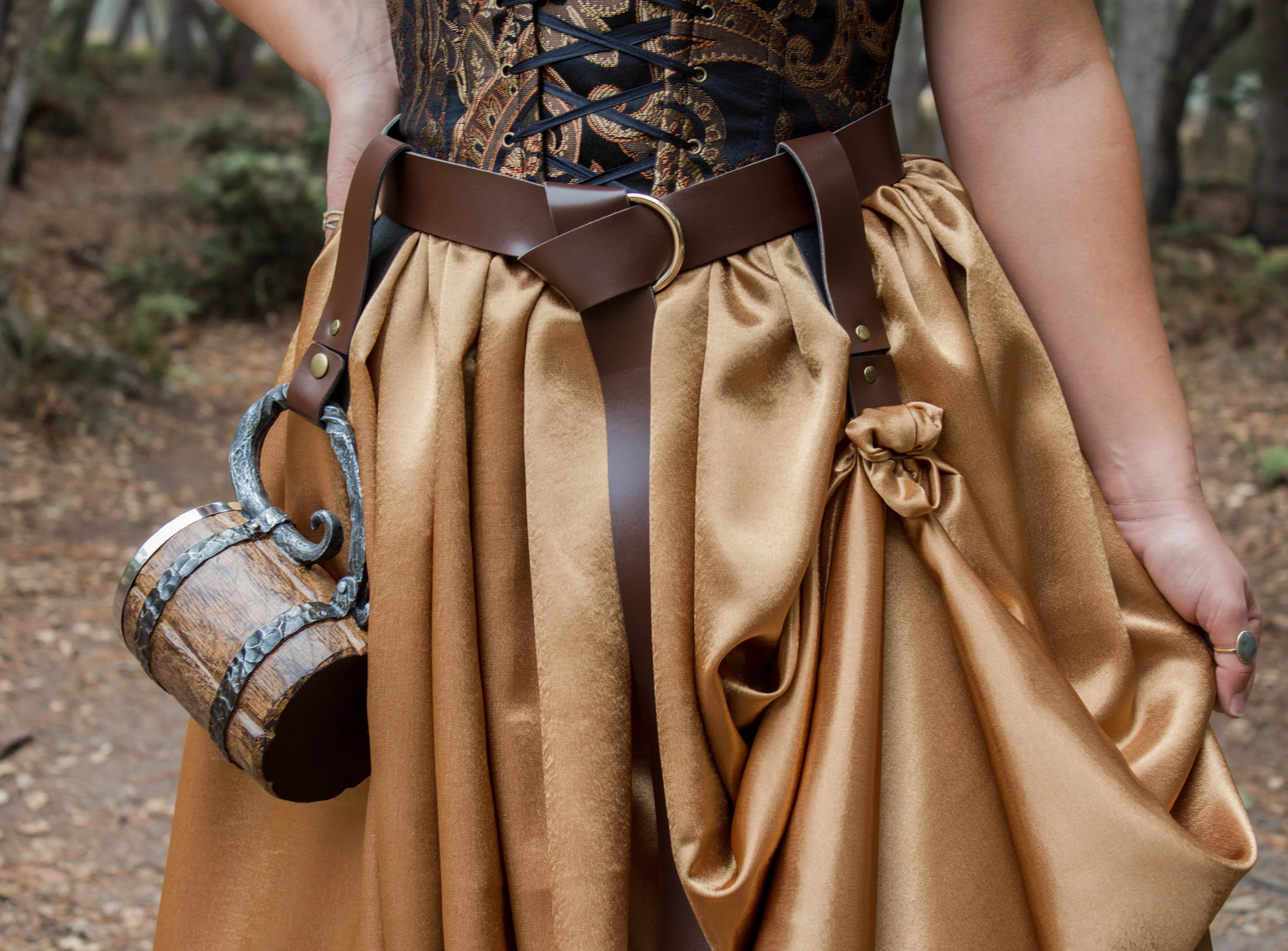 Vegan Leather Renaissance Belt - Image 9